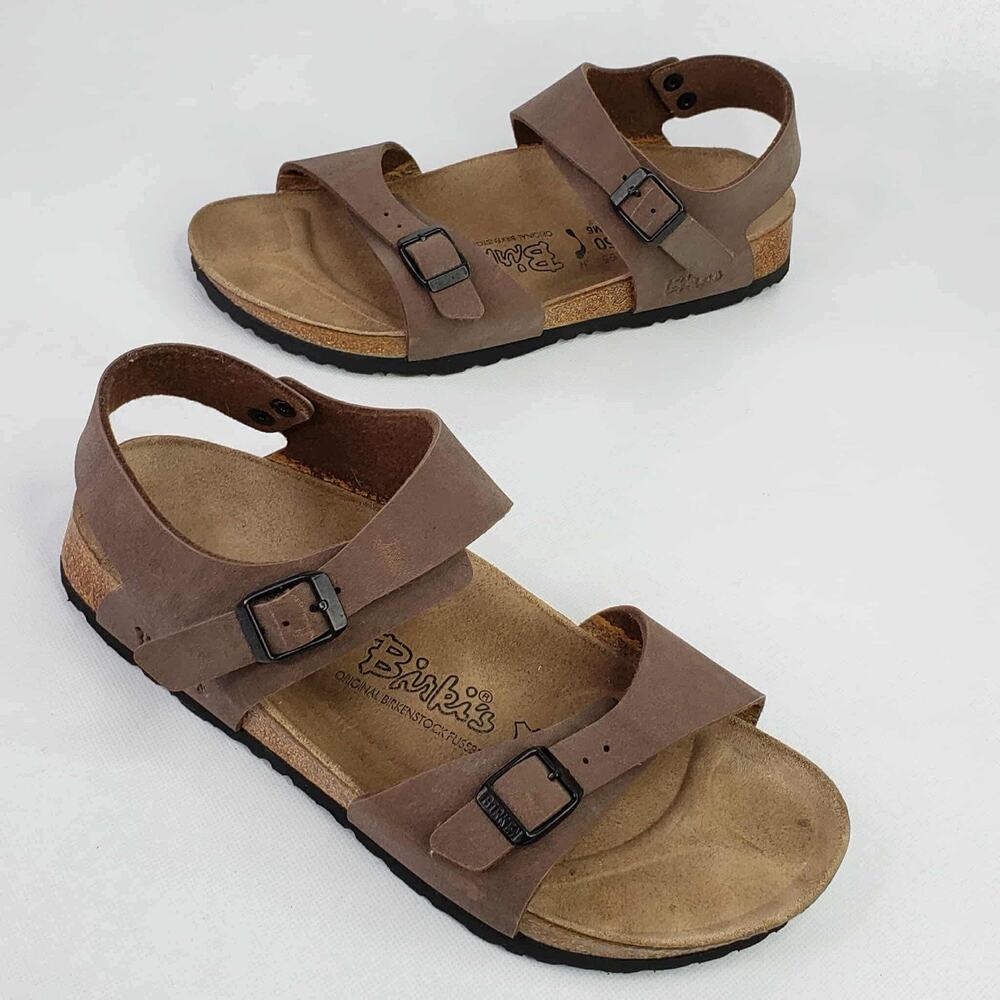 Birkenstock Tan Double Strap Sandals